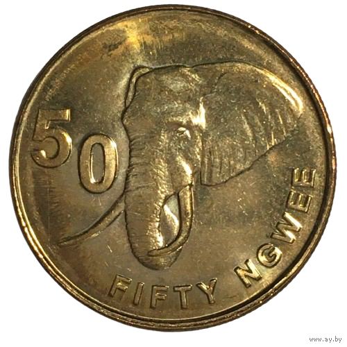 Замбия 50 нгве, 2012 [UNC]
