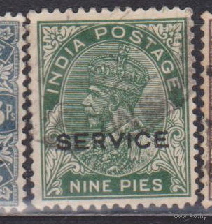 Индия 1932 год Известные Люди Личности Король Георг V лот 7 С НАДПЕЧАТКОЙ