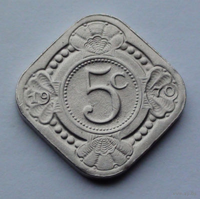 Нидерландские Антильские острова 5 центов, 1970