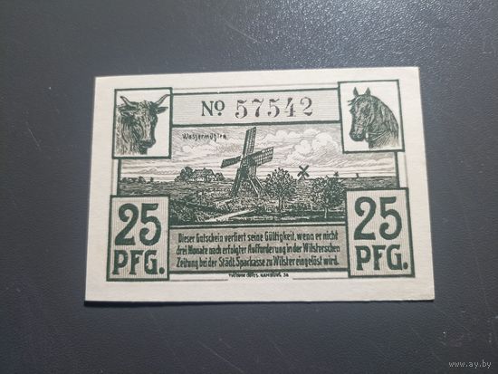 Германия 25 пфенингов 1920г (2)