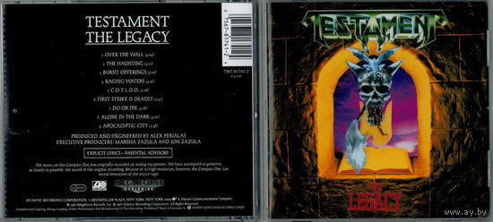 Testament - The Legacy