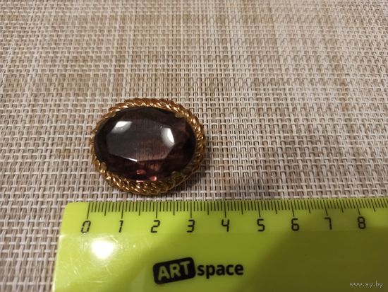 Брошь леденец бижутерия СССР