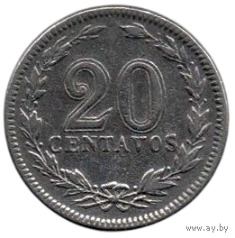 РЕСПУБЛИКА АРГЕНТИНА. 20 СЕНТАВО 1940