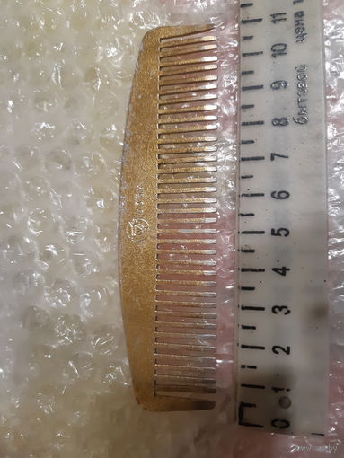 Расческа алюминиевая СССР клеймо