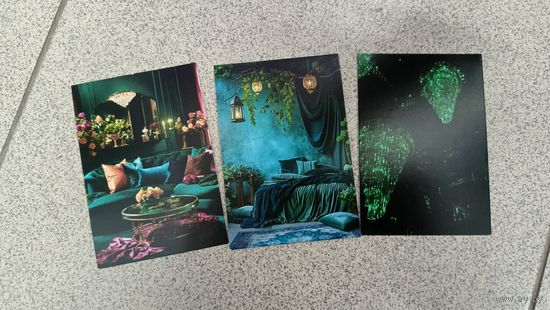 Календарики карманные 2025 3 шт интерьер