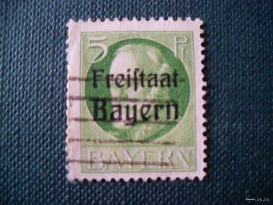 DR Mi.153 Bayern. Бавария 1919/20 год Republik Freiftaat (Bayern)