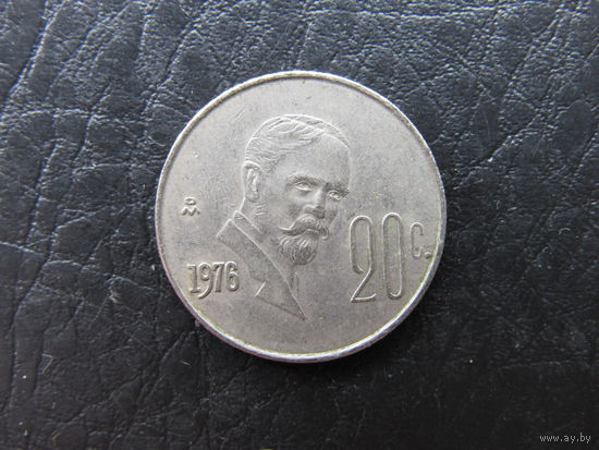 Мексика. 20 центаво. 1976. С 20 копеек. Распродажа коллекции. Смотрите другие лоты.
