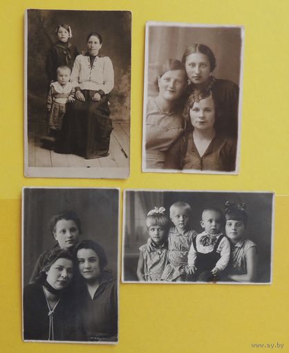 Фото "Портреты", Минск, 1920-е гг., цена за единицу