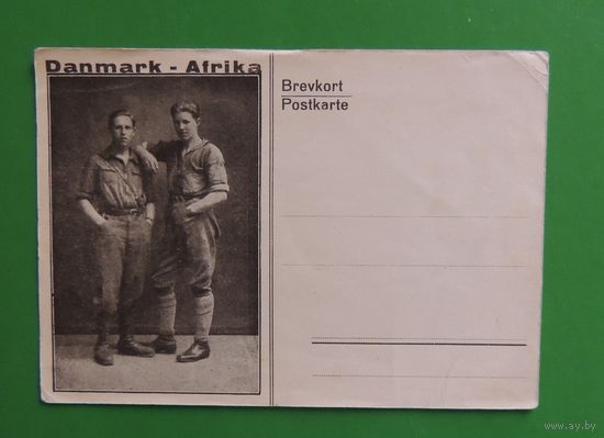 Открытка "Немцы в Африке", 1930-1940-е гг.