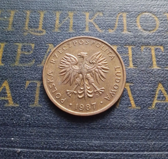 5 злотых 1987 Польша #08 XF