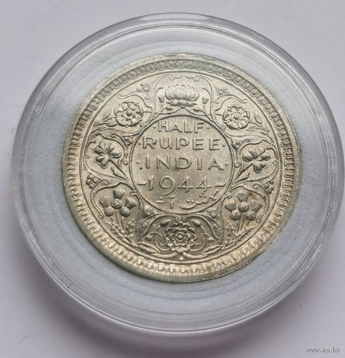 61. 1/2 рупии 1944 г.