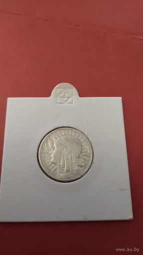 2 злотых 1934г