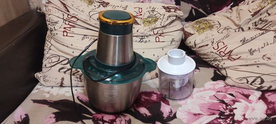 Измельчитель - пошёл дым + чаша Scarlett шестерёнки
