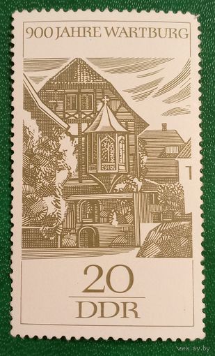 ГДР 1966. 900 летие замка Вартбург