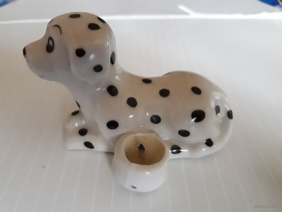 СОБАЧКА ДОГ (ЩЕНОК) ПОДСВЕЧНИК.