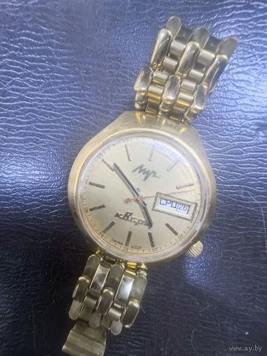 Часы Луч 3055. СССР. Редкие электромеханические исправные