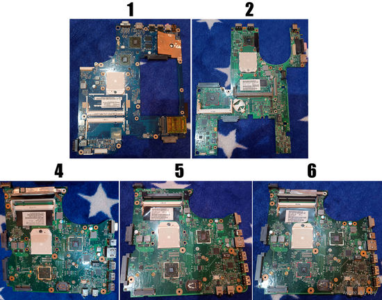 Лот материнских план от ноутбуков 5шт
