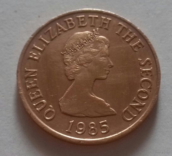 1 пенни, Джерси 1985 г.