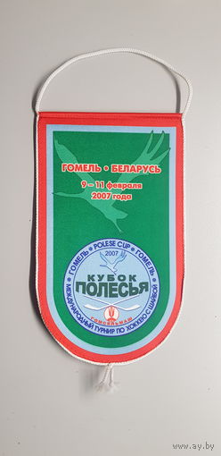 Вымпел международный турнир по хоккею с шайбой Кубок Полесья Гомель 2007 Беларусь