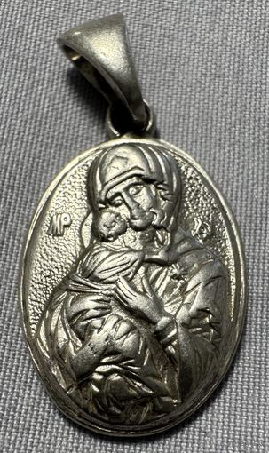 Образок серебряный 925 проба. 6