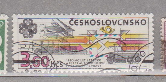 Авиация самолеты Чехословакия 1983 год лот 7
