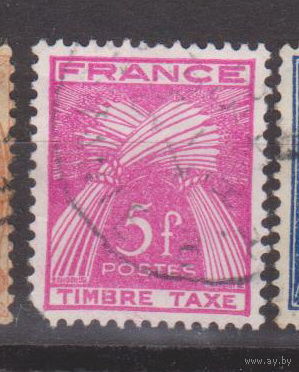 Снопы пшеницы Франция 1943 год лот 12