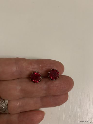 Серьги Редкие 875 звезда Позолота