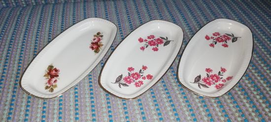 Селедочницы, фарфор, СССР, одним лотом