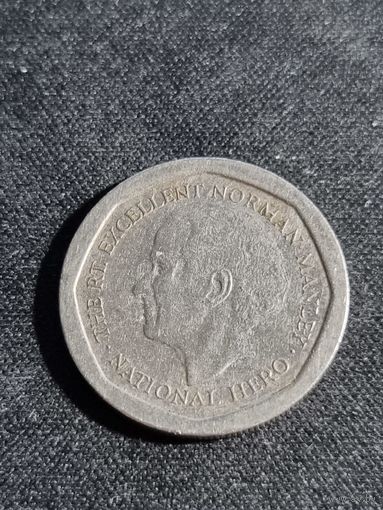 Ямайка 5 долларов 1995
