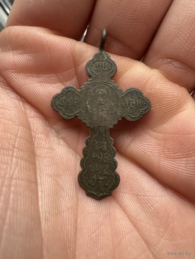 Крестик нательный старинный 7