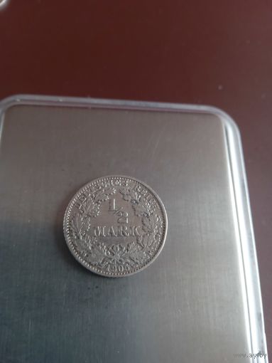 1/2 марки 1905г. D