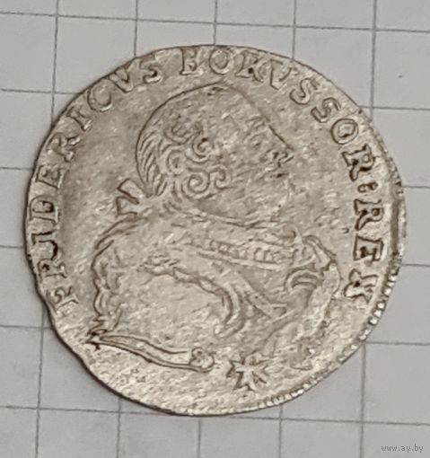 6 грош 1756 год