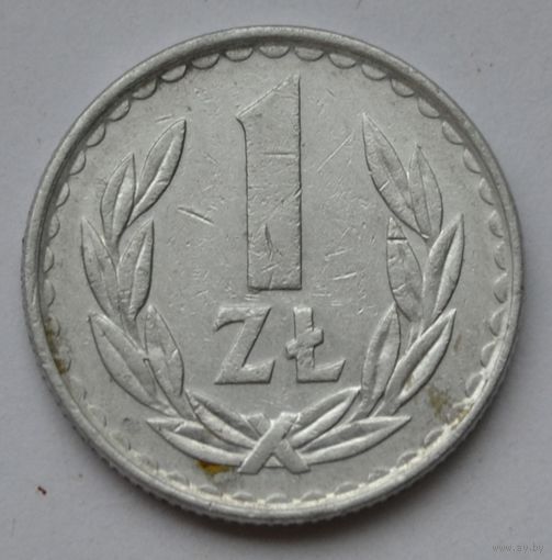 Польша, 1 злотый 1985 г.