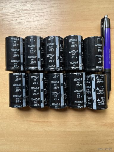Конденсатор электролитический 22 000,0mF x 25,0V