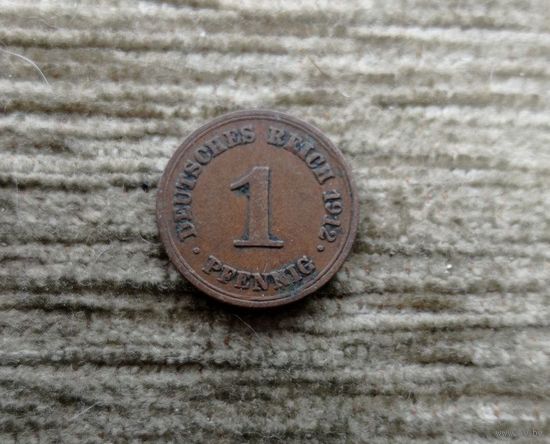 Werty71 Германия 1 пфенниг 1912 E