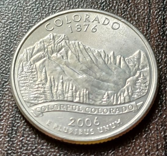 США , 2006   P    Квотер штата Невада   ( 1-5-5 )
