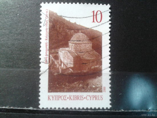 Кипр, 2000. Монастырская церковь. Калогрия