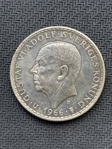 Швеция 5 крон, 1966