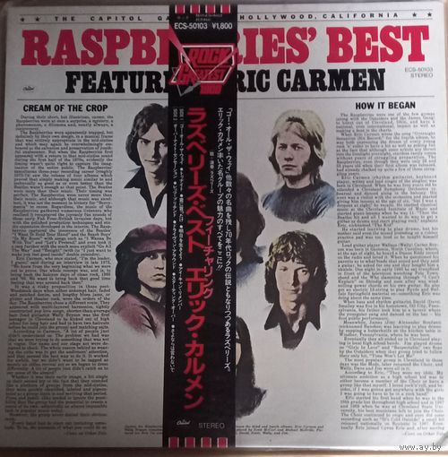 Raspberries Featuring Eric Carmen – Raspberries' Best / Japan