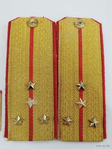 Погоны парадные ВС РБ. китель, 14,5 см