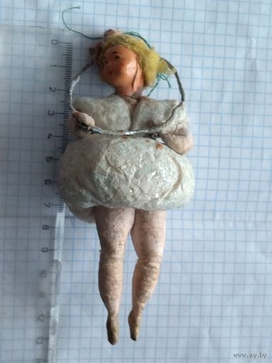 Елочная игрушка папье Маше