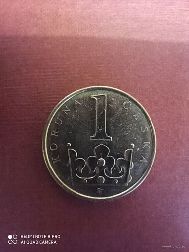 1 крона 2012, Чехия