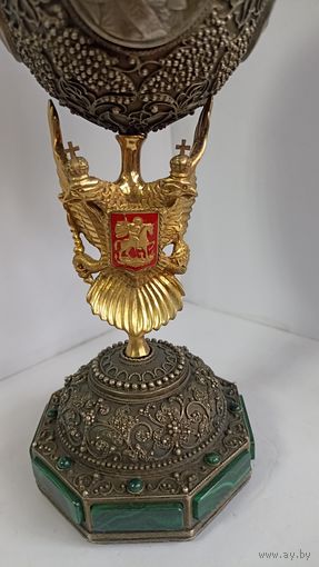 Пасхальное  яйцо Фаберже, копия, Санкт Петербург 1998 год