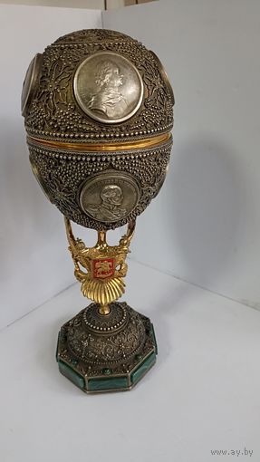 Пасхальное  яйцо Фаберже, копия, Санкт Петербург 1998 год