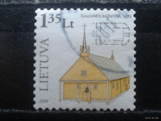 Литва 2009 Стандарт 1,35 лита, концевая