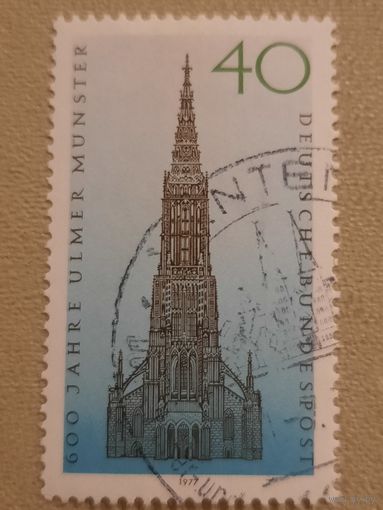 ФРГ 1977. 600 летие Ulmer Munster
