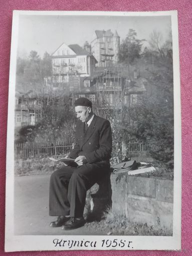 Фотография (8). Польша, Polska, Krynica, 1958 год