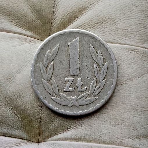 1 злотый 1949 года Польша. Республика.