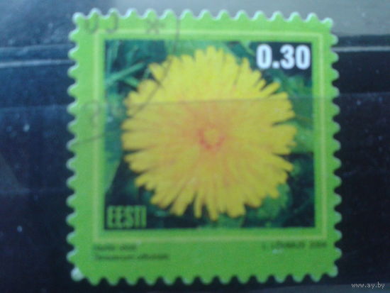 Эстония 2004 Стандарт, цветы