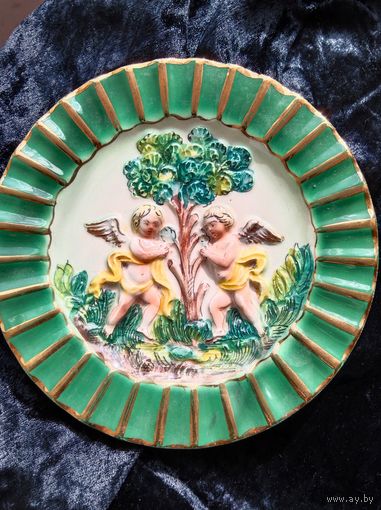 Capodimonte Тарелка Италия 15 см керамика